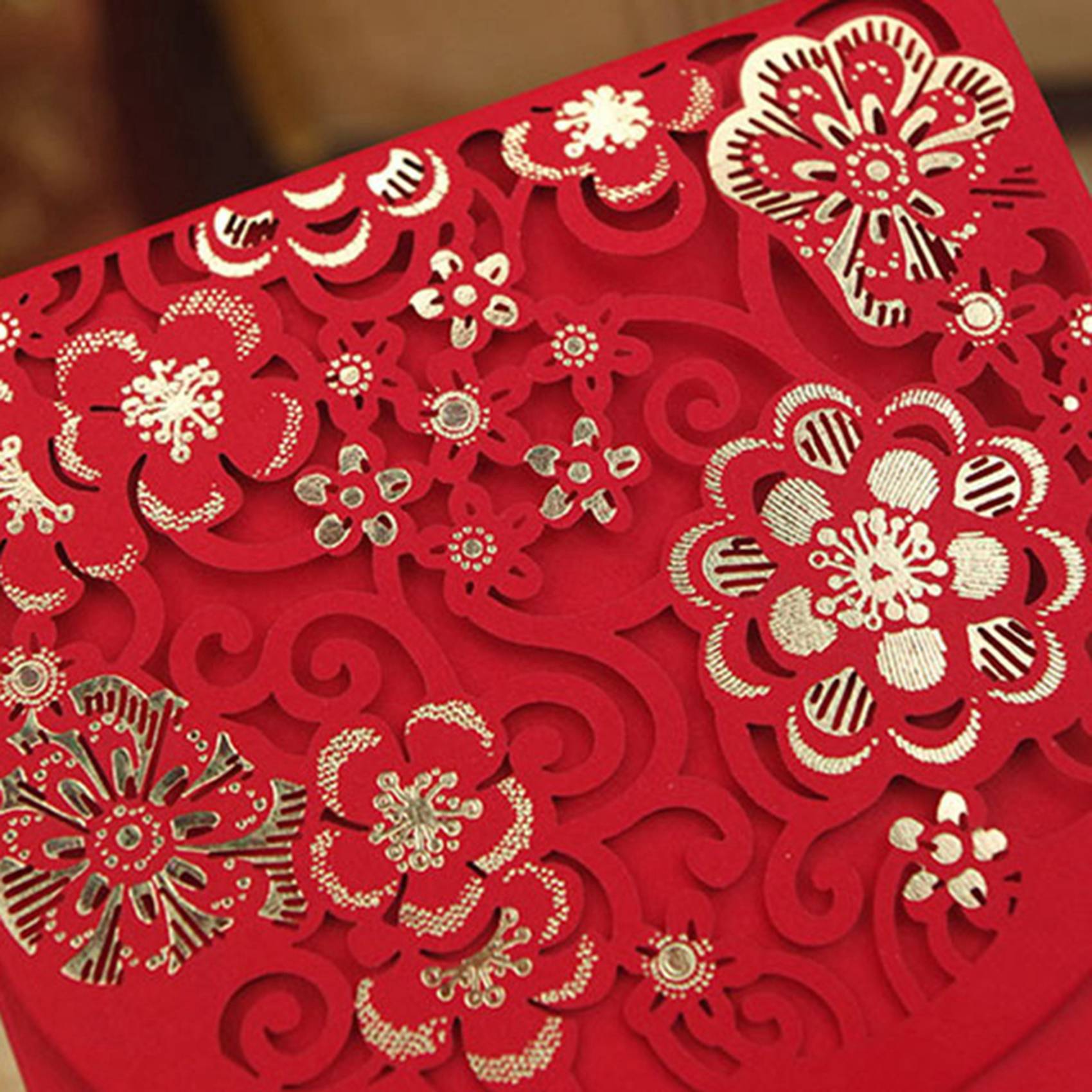 Wedding Envelopes - 20 sobres rojos chinos, sobres de