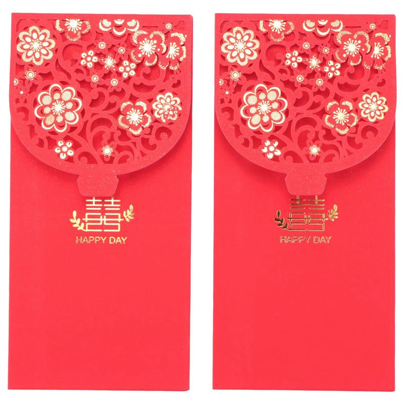 ABZC-60PCS Sobres Rojos Chinos - Wedding Envelopes reseña y precio