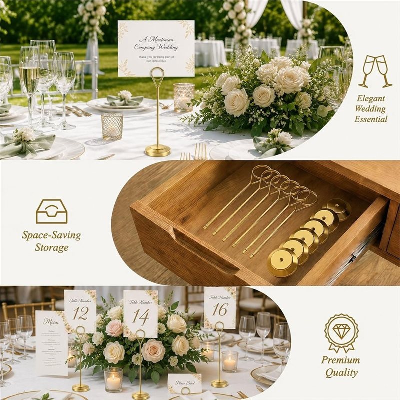 [A92P!】 Soportes Resistentes p - Table Number Gold reseña y precio