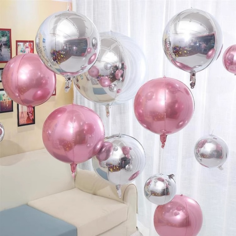 5 Globos Redondos de Papel Met - Wedding/Event Supply Store reseña y precio