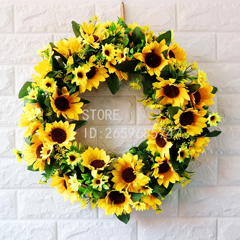 Guirnalda de girasoles para de - Wedding Decor Supply Store reseña y precio